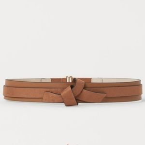 H&M Brown Suede Belt